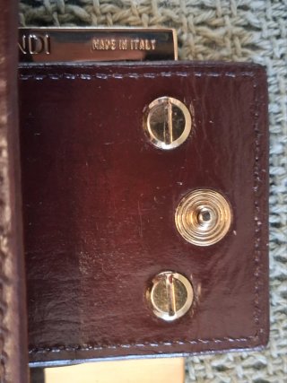 Cartera Fendi Zucca Piel Original
