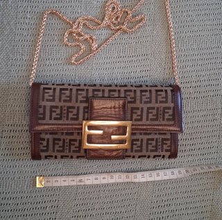 Cartera Fendi Zucca Piel Original