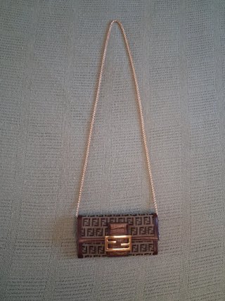 Cartera Fendi Zucca Piel Original