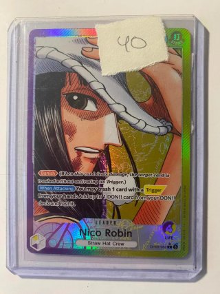 Carta Nico Robin Líder OP09-062