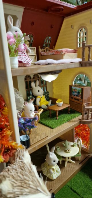 Torreón con ascensor Sylvanian Families