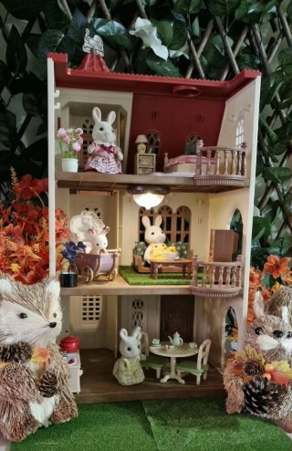 Torreón con ascensor Sylvanian Families