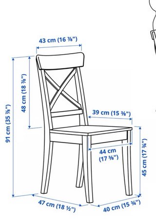 Sillas Ikea blancas Ikea
