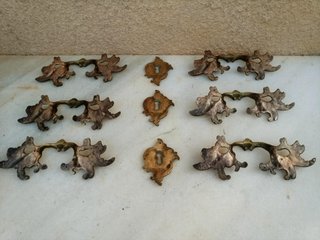 Tiradores de mueble.