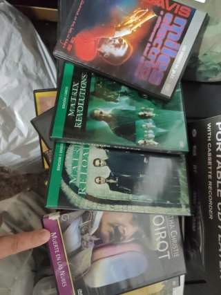 Lote Películas y Series DVD Policíacas