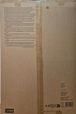 Escritorio TRAPPEDAL Roble/Blanco 48x95x76cm