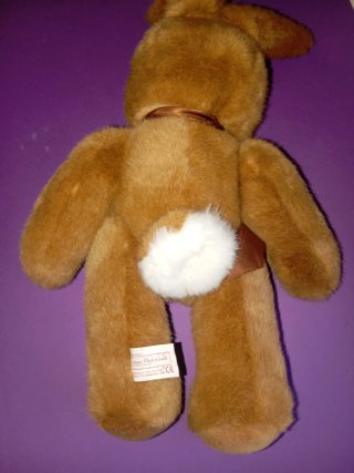 Peluche Conejo Vintage Marrón Suave