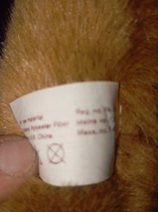 Peluche Conejo Vintage Marrón Suave