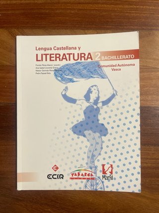 Dos libros castellano segundo bachiller