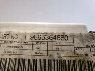 Cuadro de mandos citroen 72589 9665364680 c5 2.0
