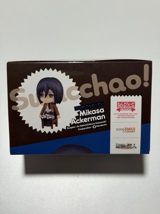 Mikasa Ackerman Nendoroid Swacchao!