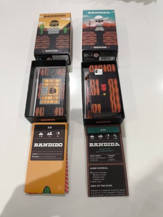Juego de mesa Bandido y Bandida