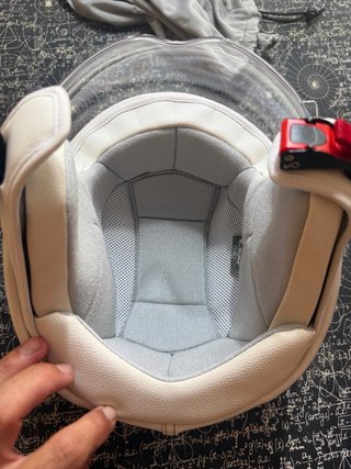 Casco CGM rosa mate infantil