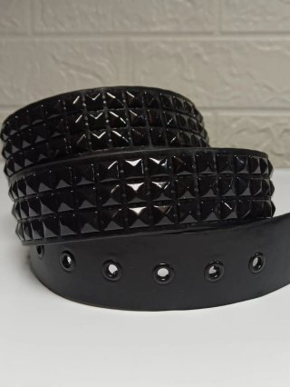 Cintura Punk Gotica Nera con Borchie