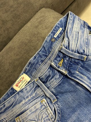 Replay Jeans Corti Blu Uomo
