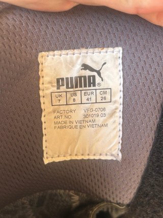 Botas Puma Mujer Talla [Talla] Gris Naranja