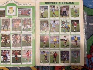 Álbum Fútbol liga 83 84 cano