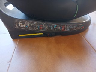 2 Silla coche con y sin Isofix