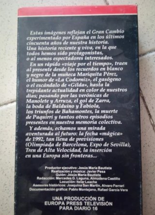 Lote VHS Historia de España
