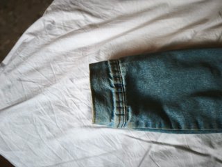 Chaqueta vaquera hombre borrego