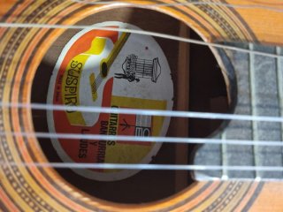 Guitarra española clásica