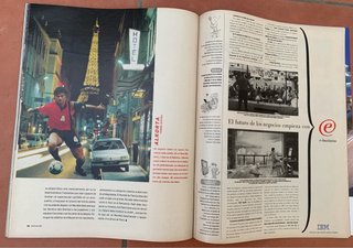 Revista La Vanguardia Mundial de Fútbol 1998