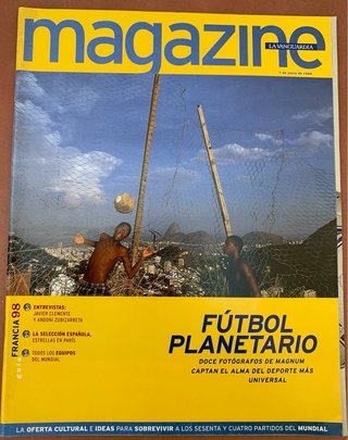 Revista La Vanguardia Mundial de Fútbol 1998