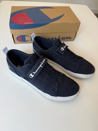 Zapatillas Champion 40 Lona Azul Marino