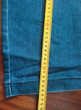 Jeans donna vita alta con zip