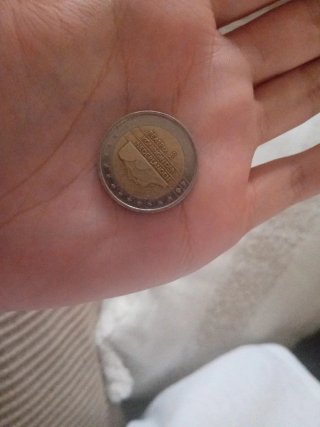 Moneda 2 Euros Beatriz 2001 Países Bajos