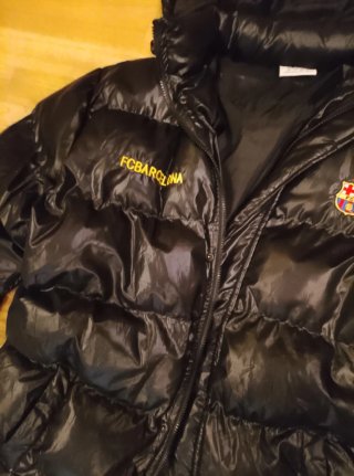 Anorak FC Barcelona Negro