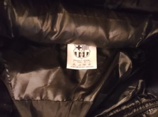 Anorak FC Barcelona Negro