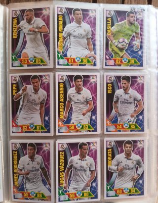 Álbum de cromos Adrenalyn XL 2016-17 completo