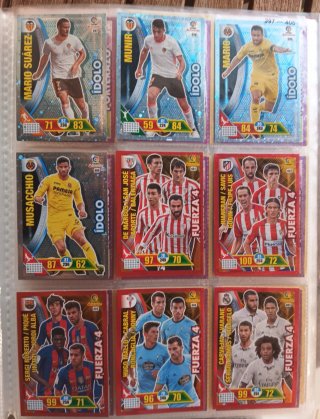 Álbum de cromos Adrenalyn XL 2016-17 completo