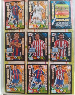 Álbum de cromos Adrenalyn XL 2016-17 completo