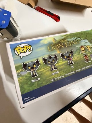 Funko Pop! El Rey León Banzai, Shenzi & Ed