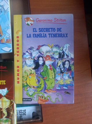 Libros Geronimo Stilton.  Serie Humor y Aventura