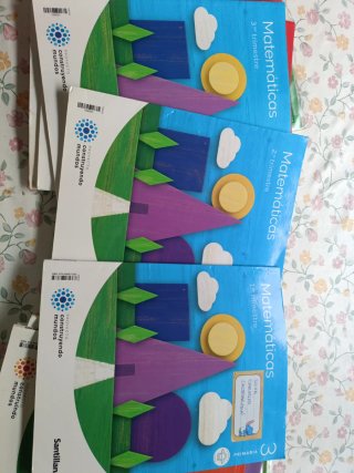 Lote libros tercero primaria