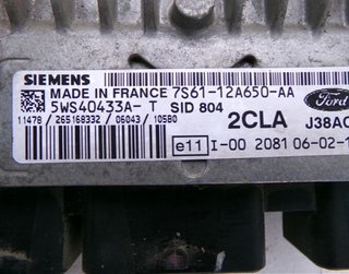 Ford 108260 centralita motor ecu fiesta 1.4 tdci