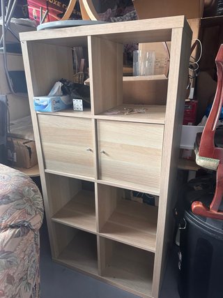 Estantería modular de madera