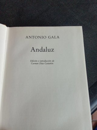 2 libros de Antonio gala