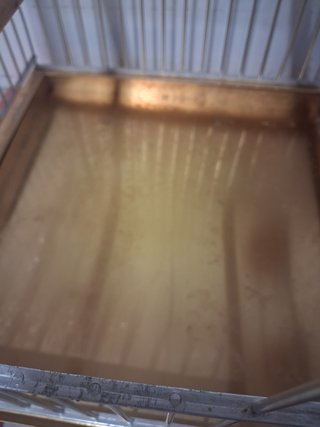 Jaula para pájaros dorada y plateada