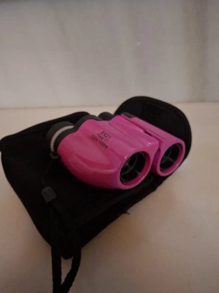 Walkie Talkies y Prismáticos Rosas
