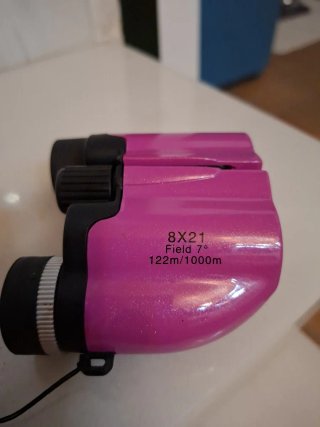 Walkie Talkies y Prismáticos Rosas