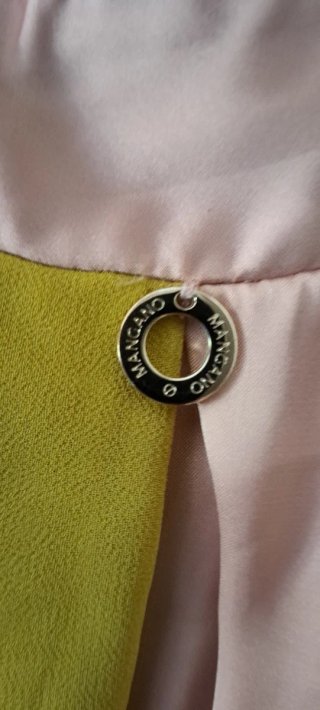 Abito donna Mangano nero, viola, giallo