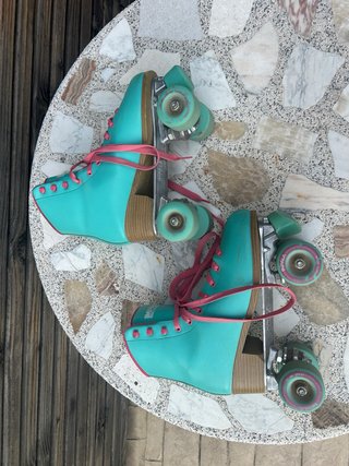 Patines Impala 4 Ruedas Turquesa y Rosa