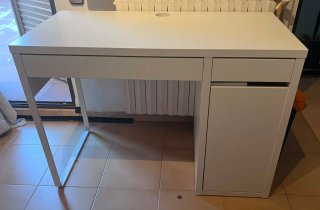 Escritorio Ikea Blanco Metal