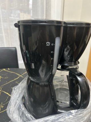 Cafetera Negra 12 Tazas