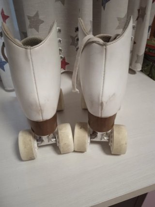 Patines artísticos blancos Talla 37
