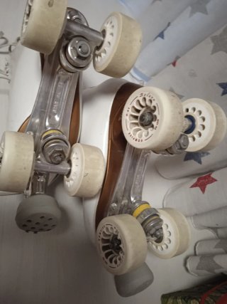 Patines artísticos blancos Talla 37